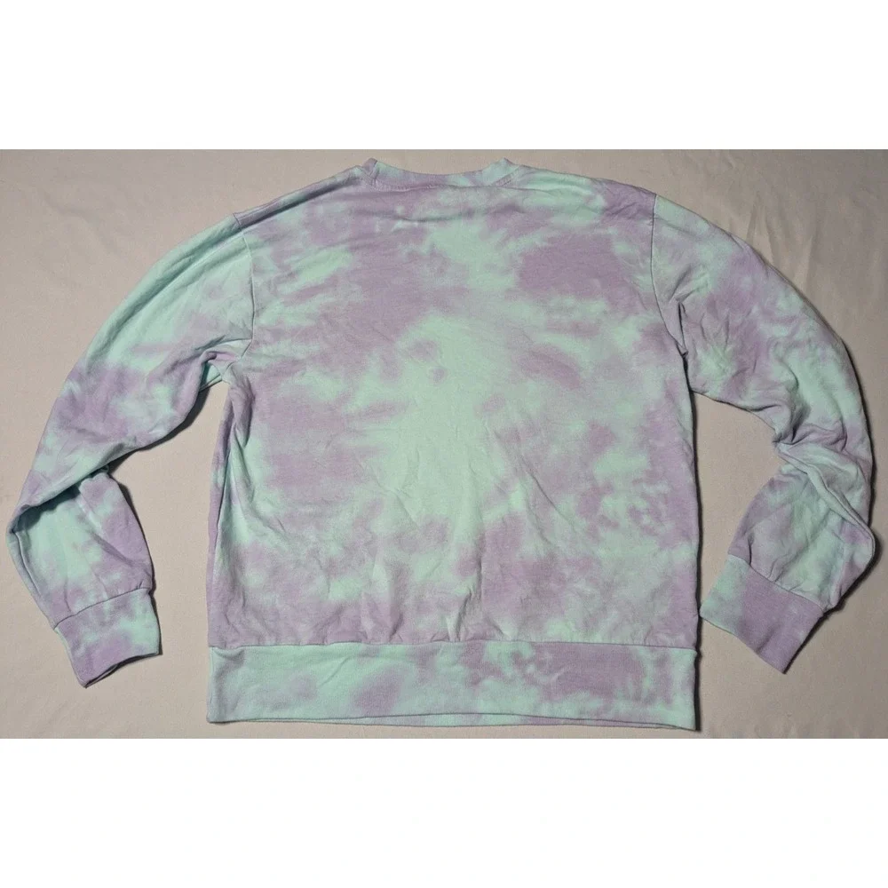 Bart Simpson Slurpee Brain Freeze Tie Dye Lightweight Sweatshirt - Adult‎ Small